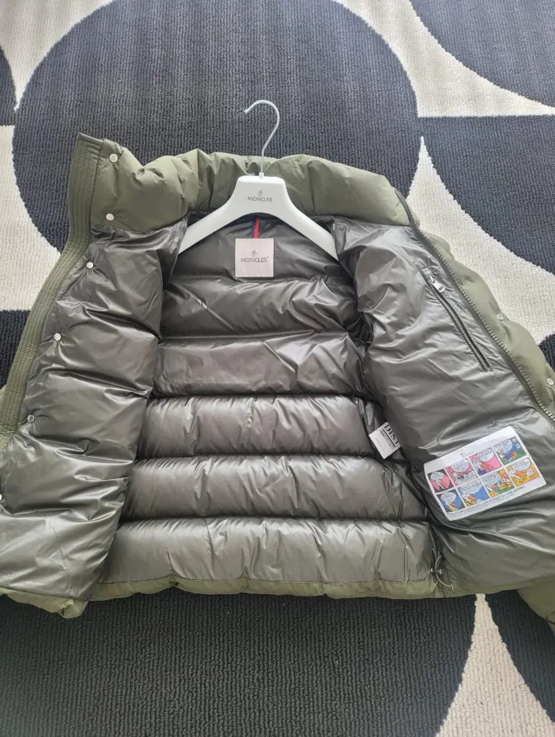 몽클레어 베제르 카키 2 상품이미지2