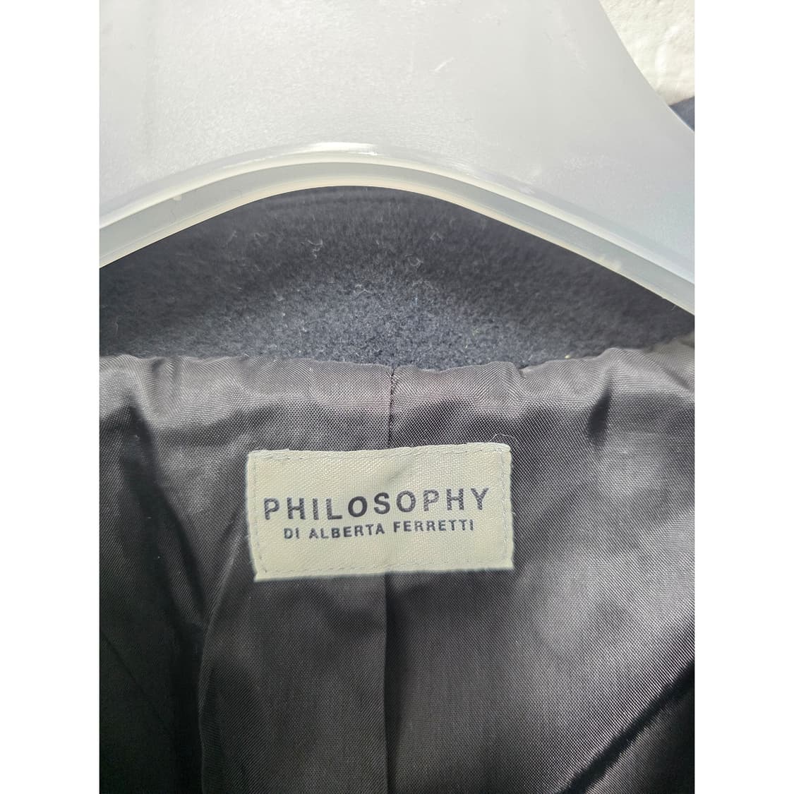 택포) 한섬 필로소피 캐시미어 코트 M 상품이미지2