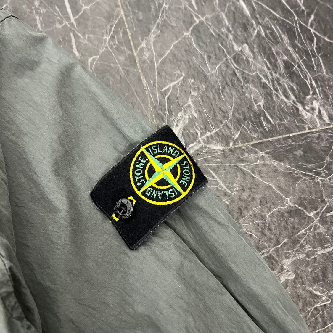 스톤아일랜드 와펜 올드이펙트 나일론 셔츠 자켓 상품이미지5