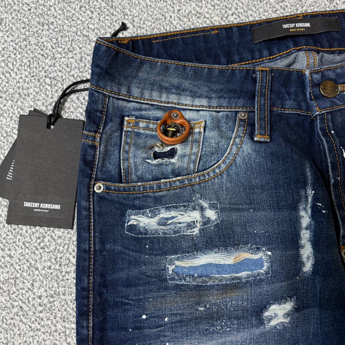 [택달린 새상품] 타케시쿠로사와 데님 32 상품이미지5