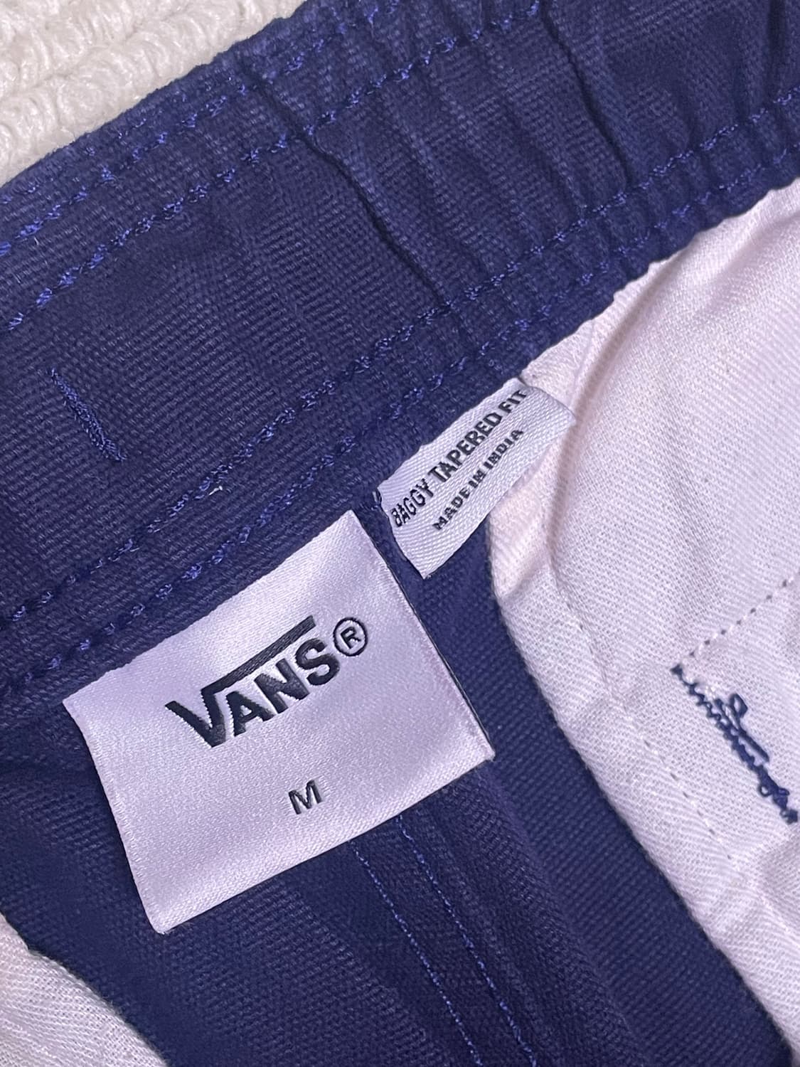 반스 이지 트라우저 네이비 M 상품이미지3