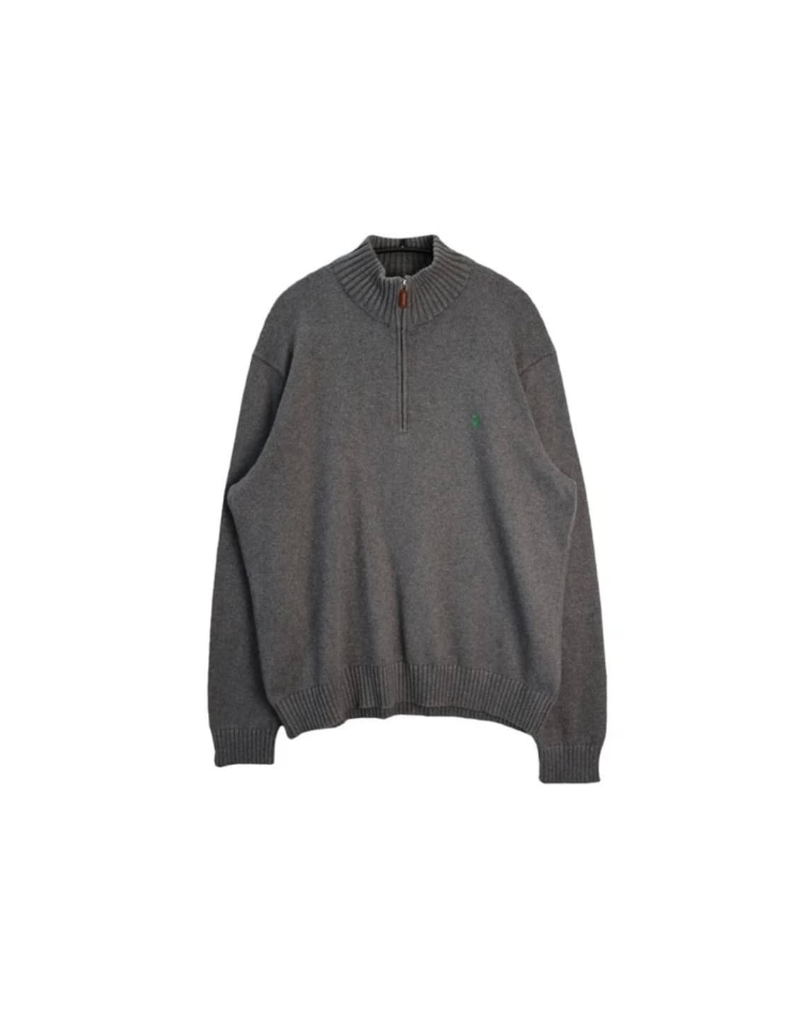 폴로 랄프로렌 반집업 니트 차콜 XL 상품이미지1