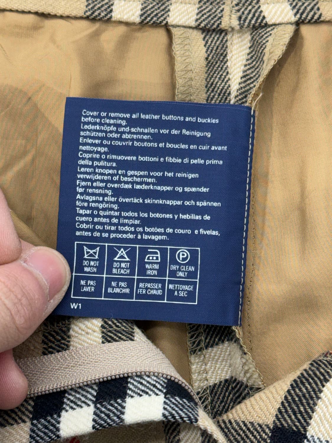 버버리 노바체크 울 하프 쇼츠 상품이미지6