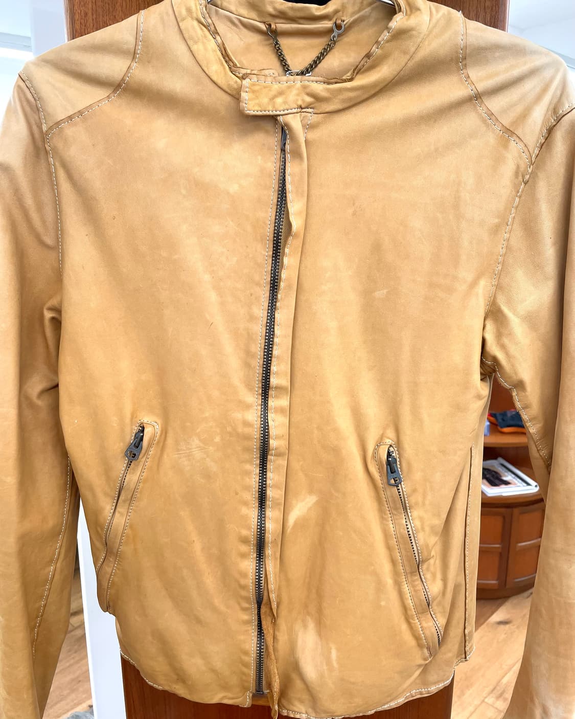 [S] sisii 레더 자켓 상품이미지7