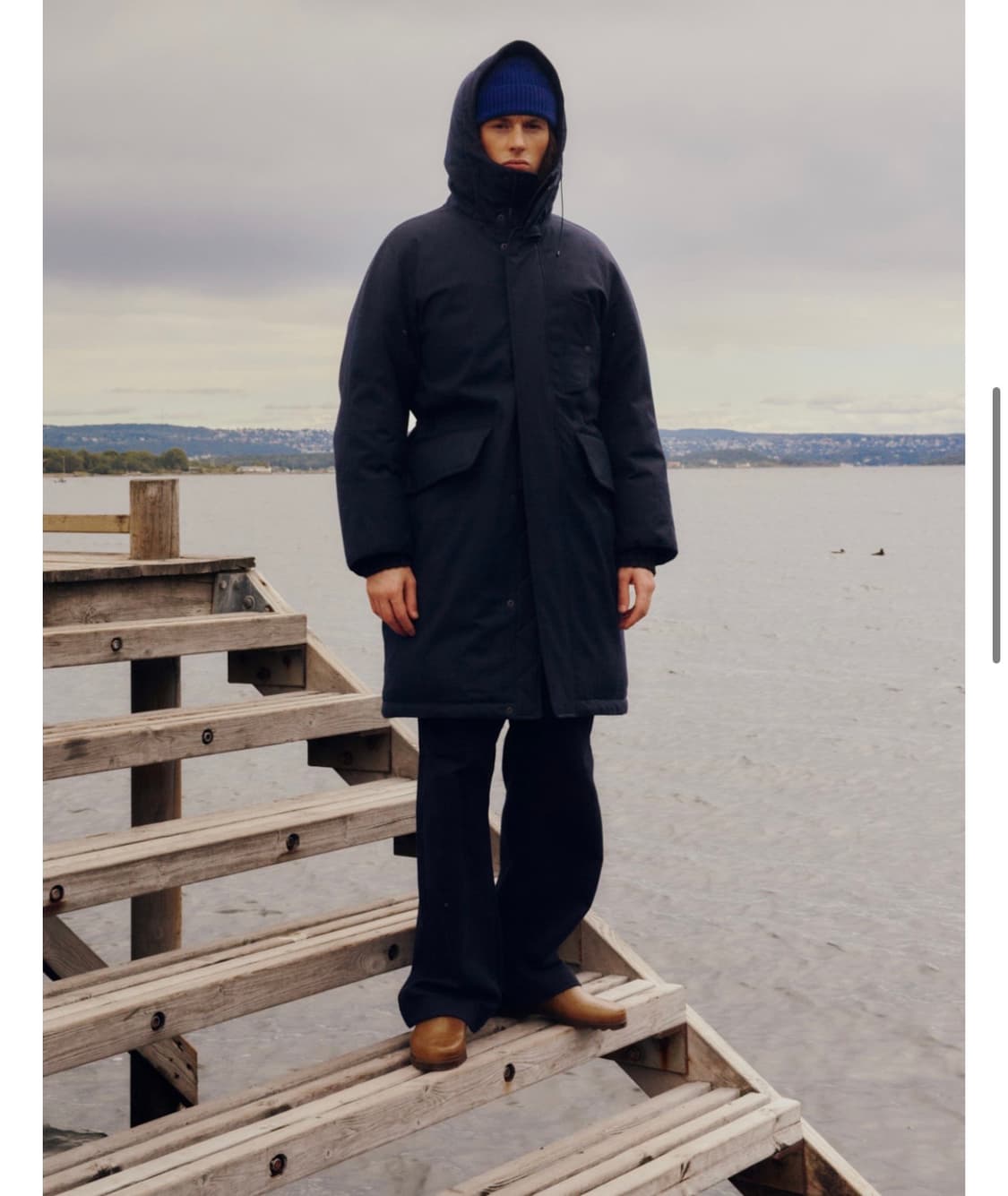 도큐먼트 헨리코튼 Technical Wool Goose Down 상품이미지1