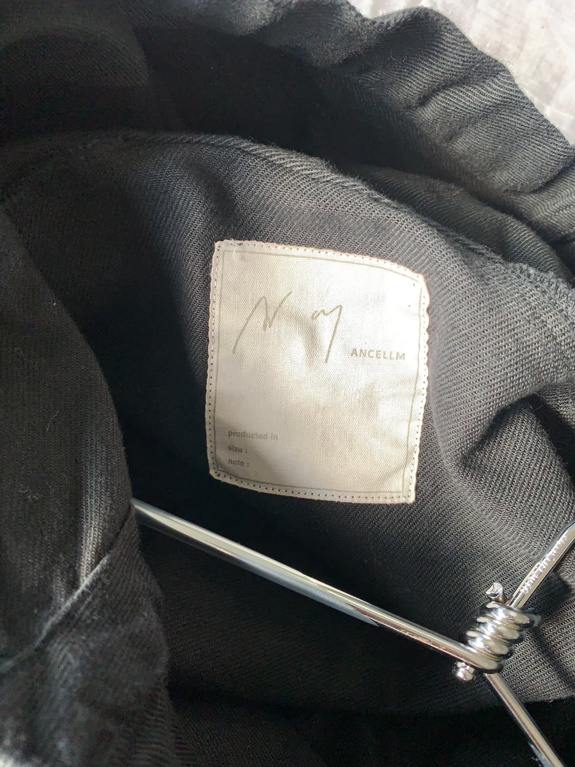 Ancellm 안셀름 드릴 후드 자켓 상품이미지2