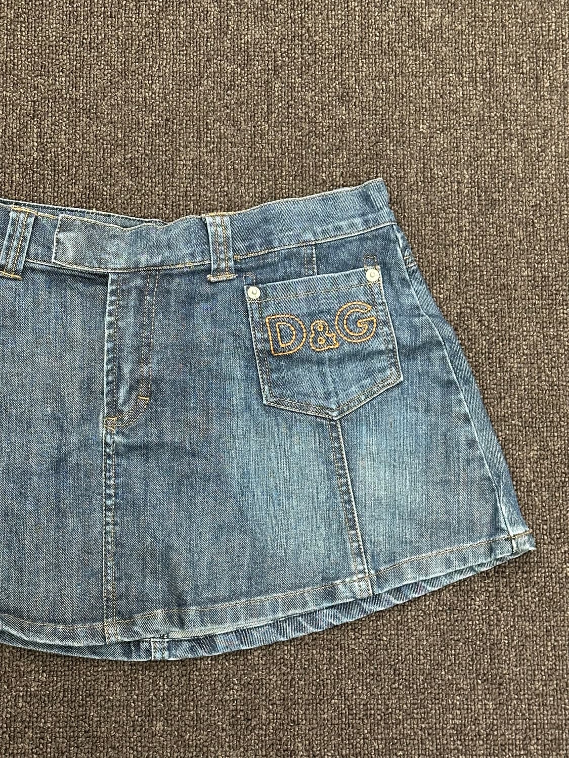 26)Dolce&Gabbana 빈티지 데님 미니스커트 상품이미지2