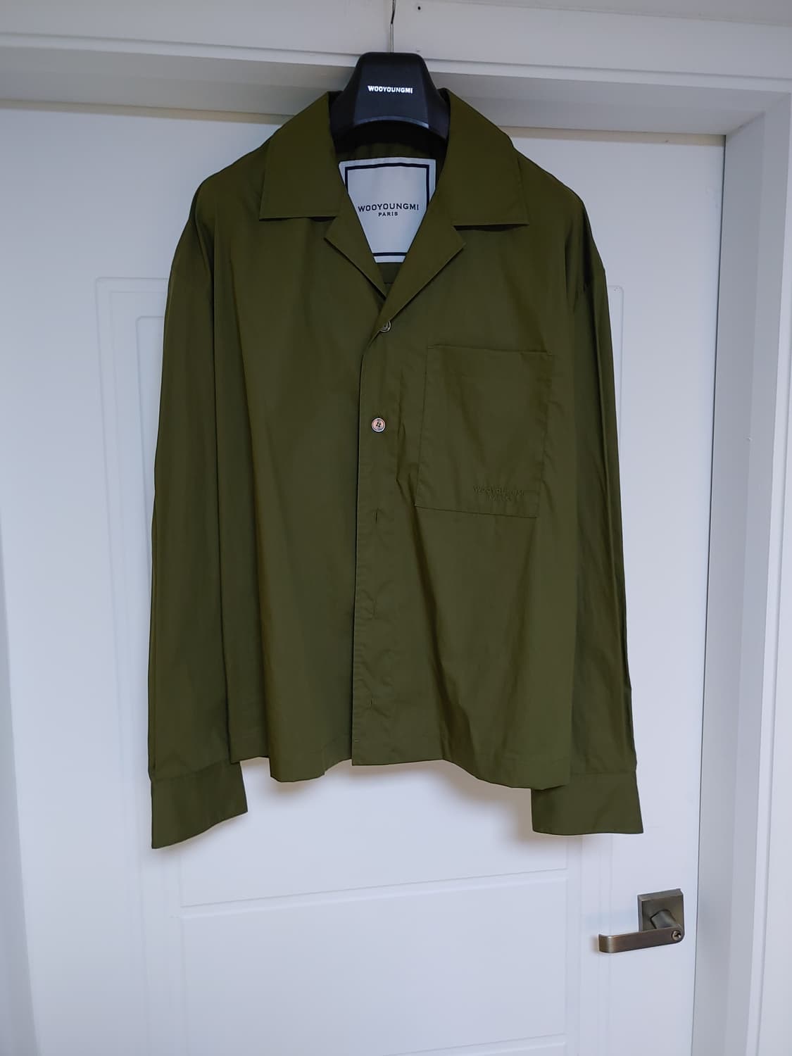 우영미 21fw 오픈카라 셔츠 팝니다 상품이미지1