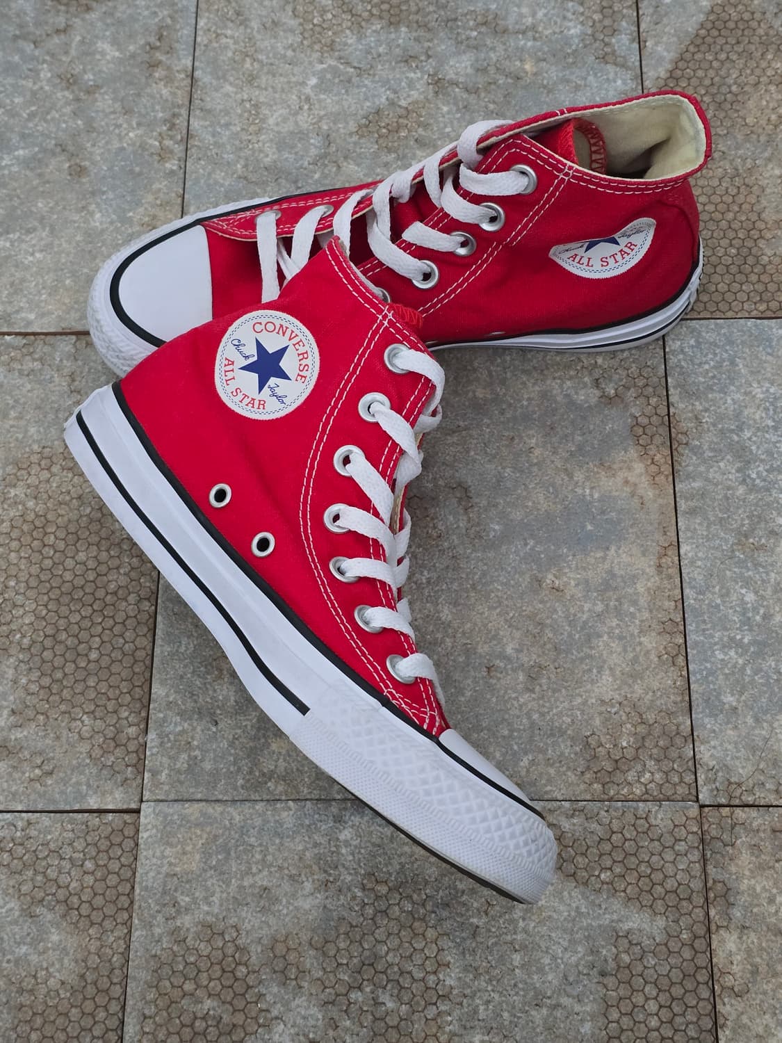 (220)컨버스 척테일러 올스타 하이 레드  상품이미지4
