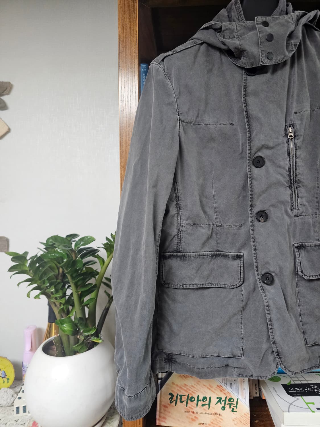 희귀매물)씨피컴퍼니 가먼트다잉 자켓 팔아요 cp컴퍼니 100 95 m l 상품이미지5