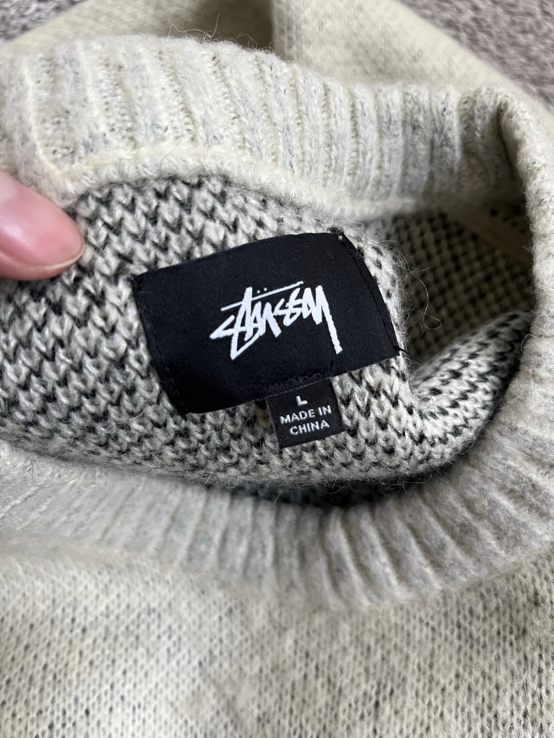 스투시 에잇볼 모헤어 니트 상품이미지5