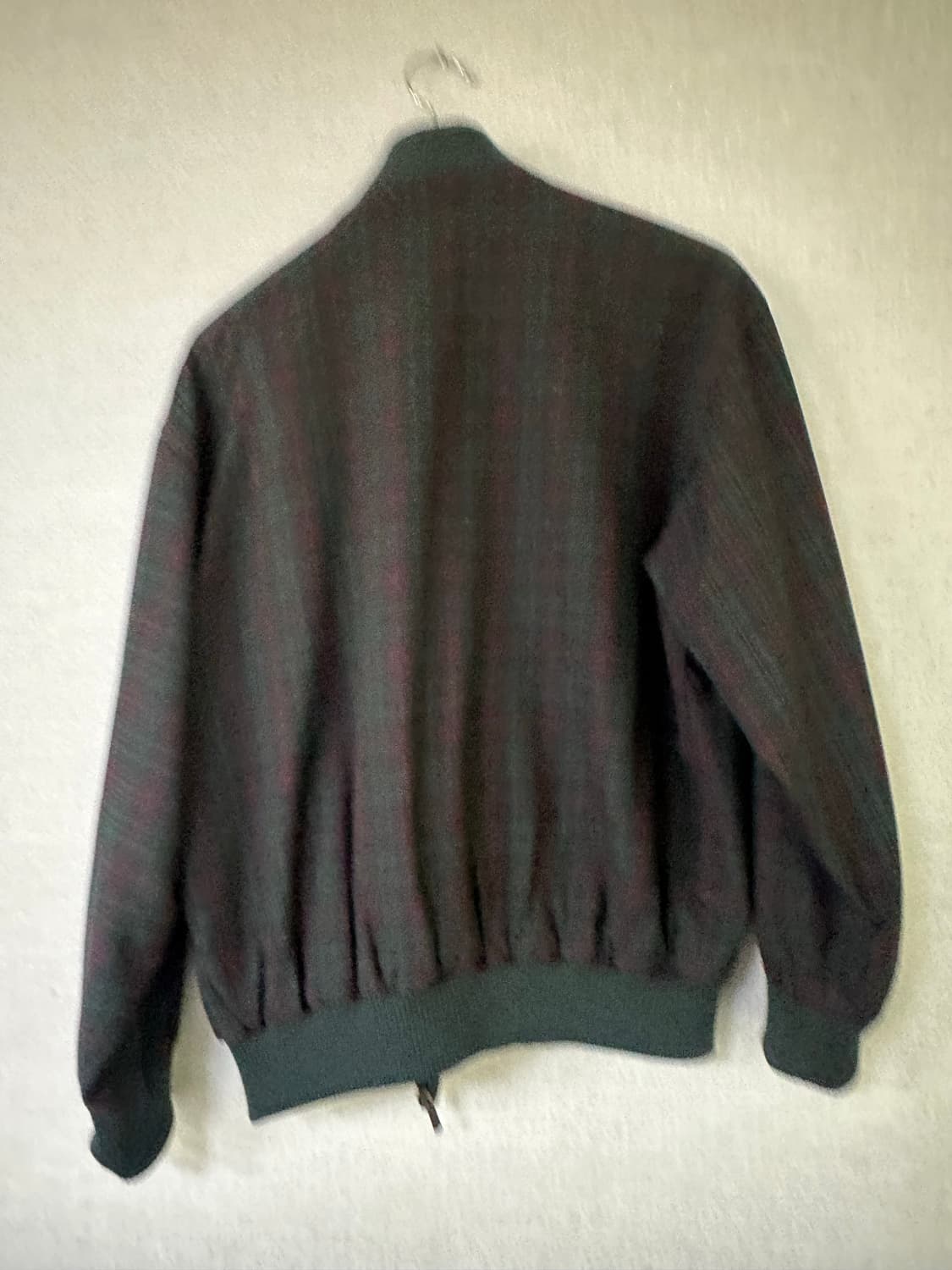 라코스테 골프 서광 체크 봄버 자켓 상품이미지2