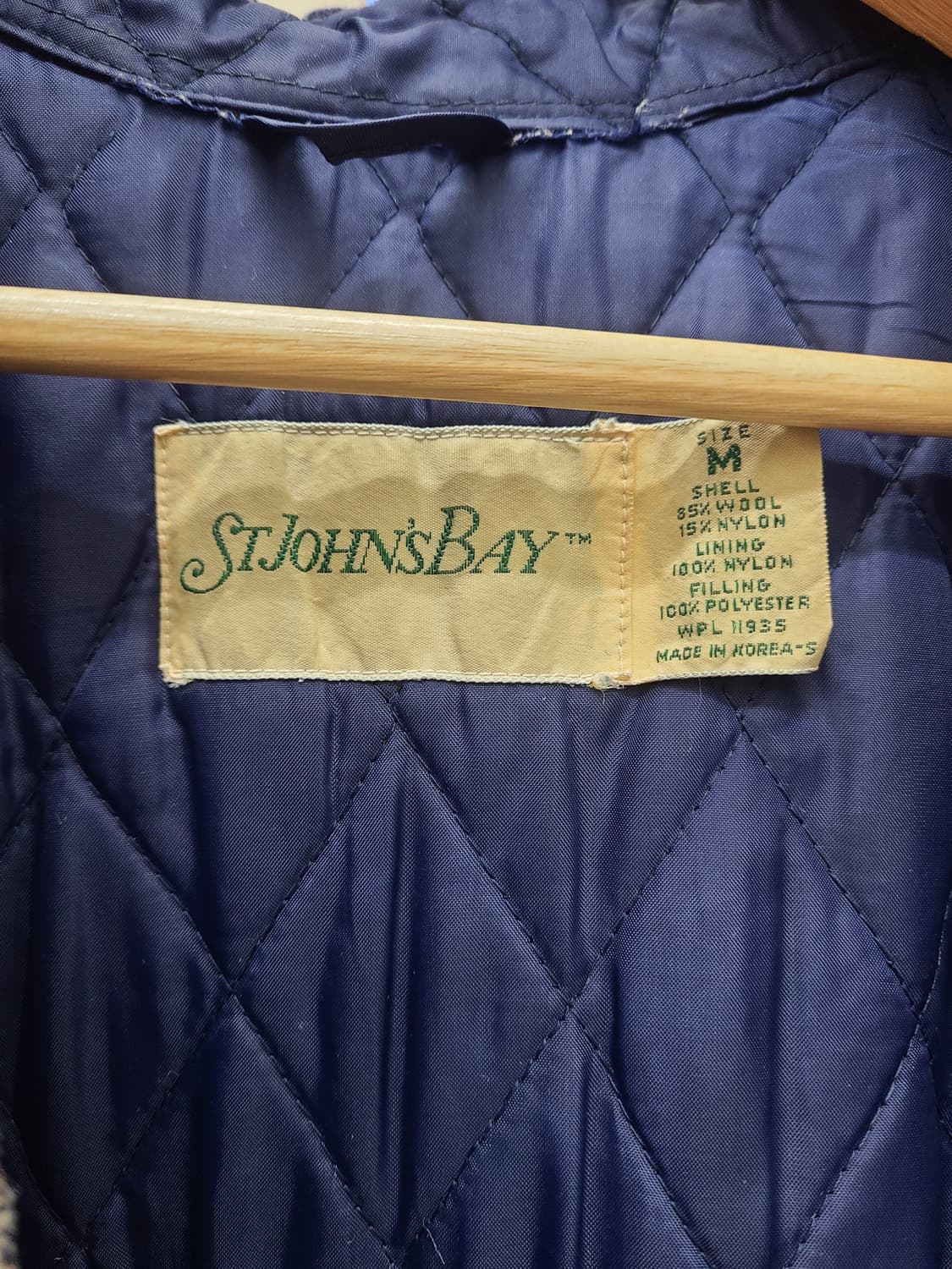 세인트존스베이 90s 퀼팅 플란넬 셔츠 상품이미지3