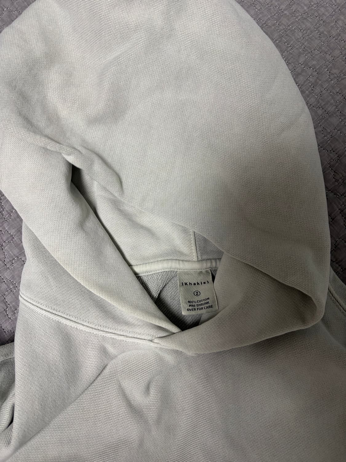 카키스 후드 티 2사이즈 상품이미지2