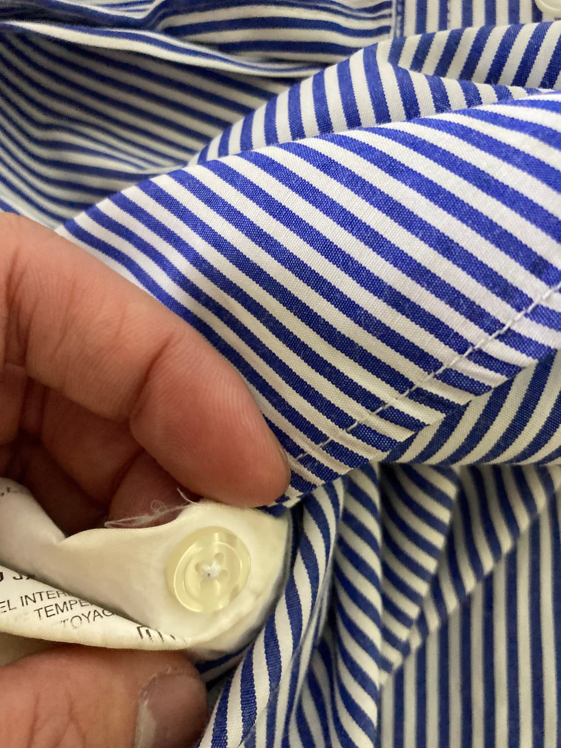 꼼데가르송 PLAY 스프라이프 셔츠 상품이미지3