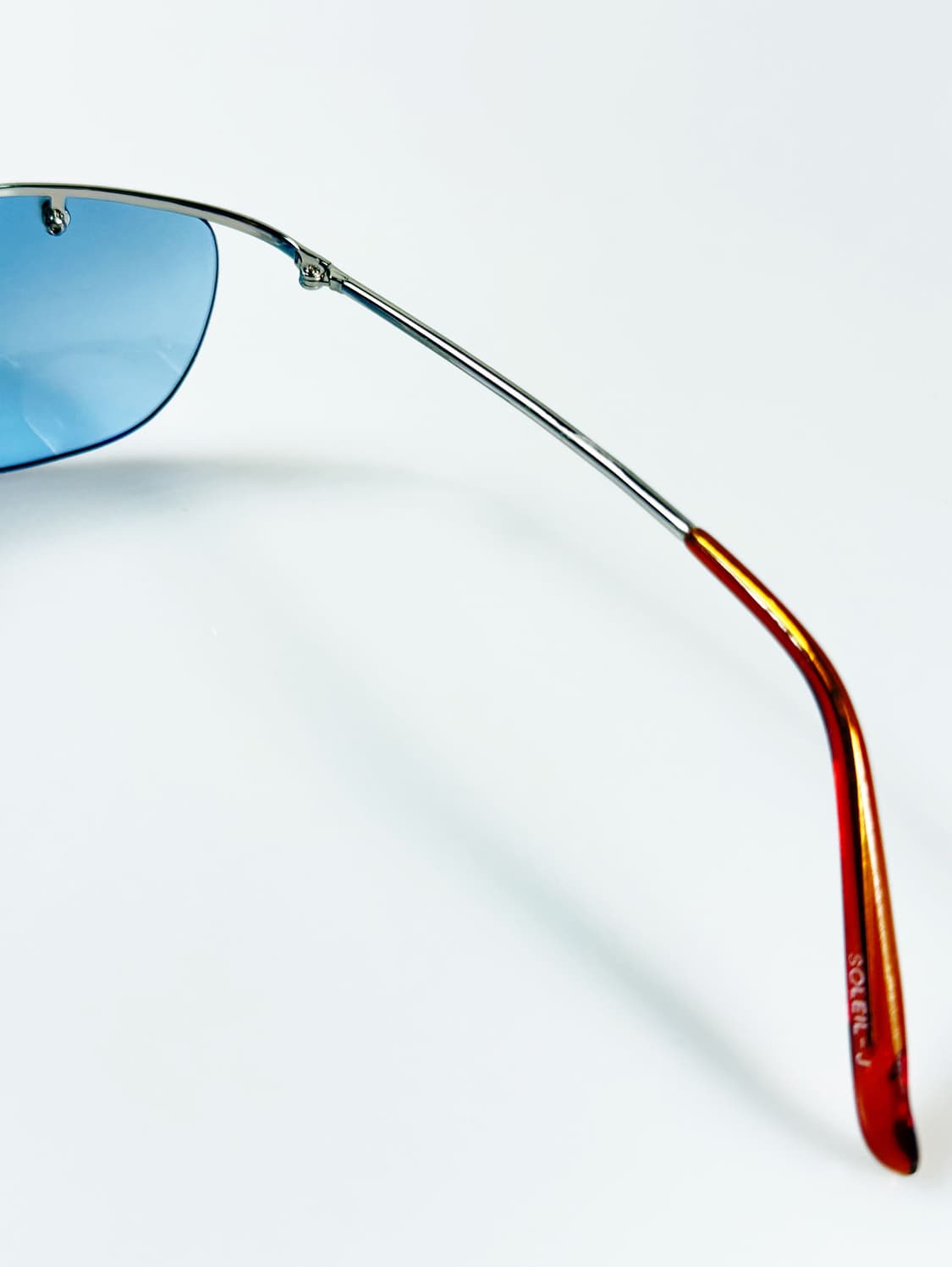 UNOSOLEIL 무테 스퀘어 틴트 빈티지 선글라스 상품이미지6