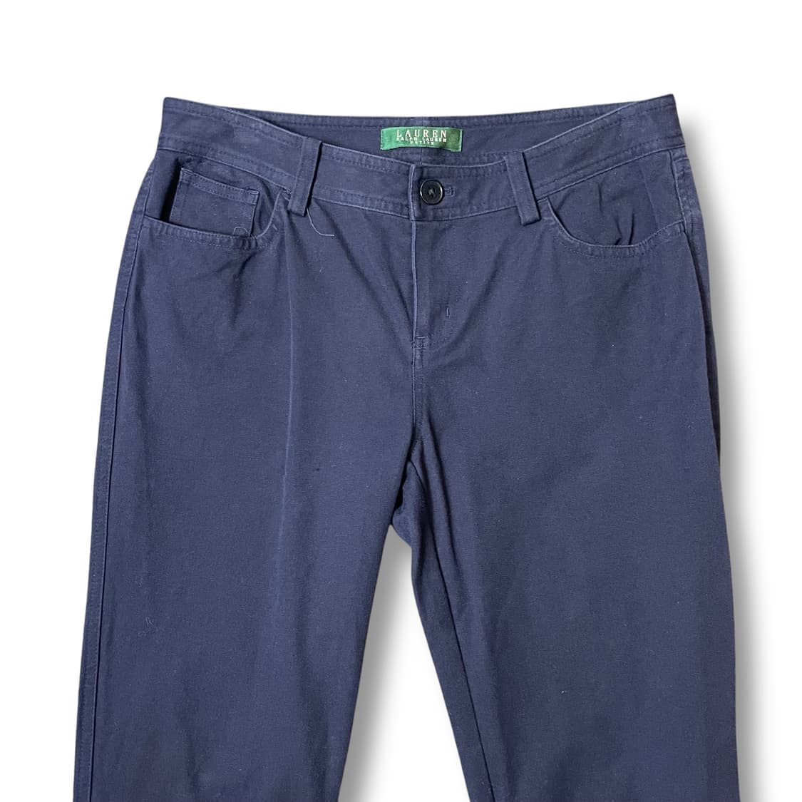 (29) 로렌 랄프로렌 네이비 코튼 치노 팬츠 상품이미지3