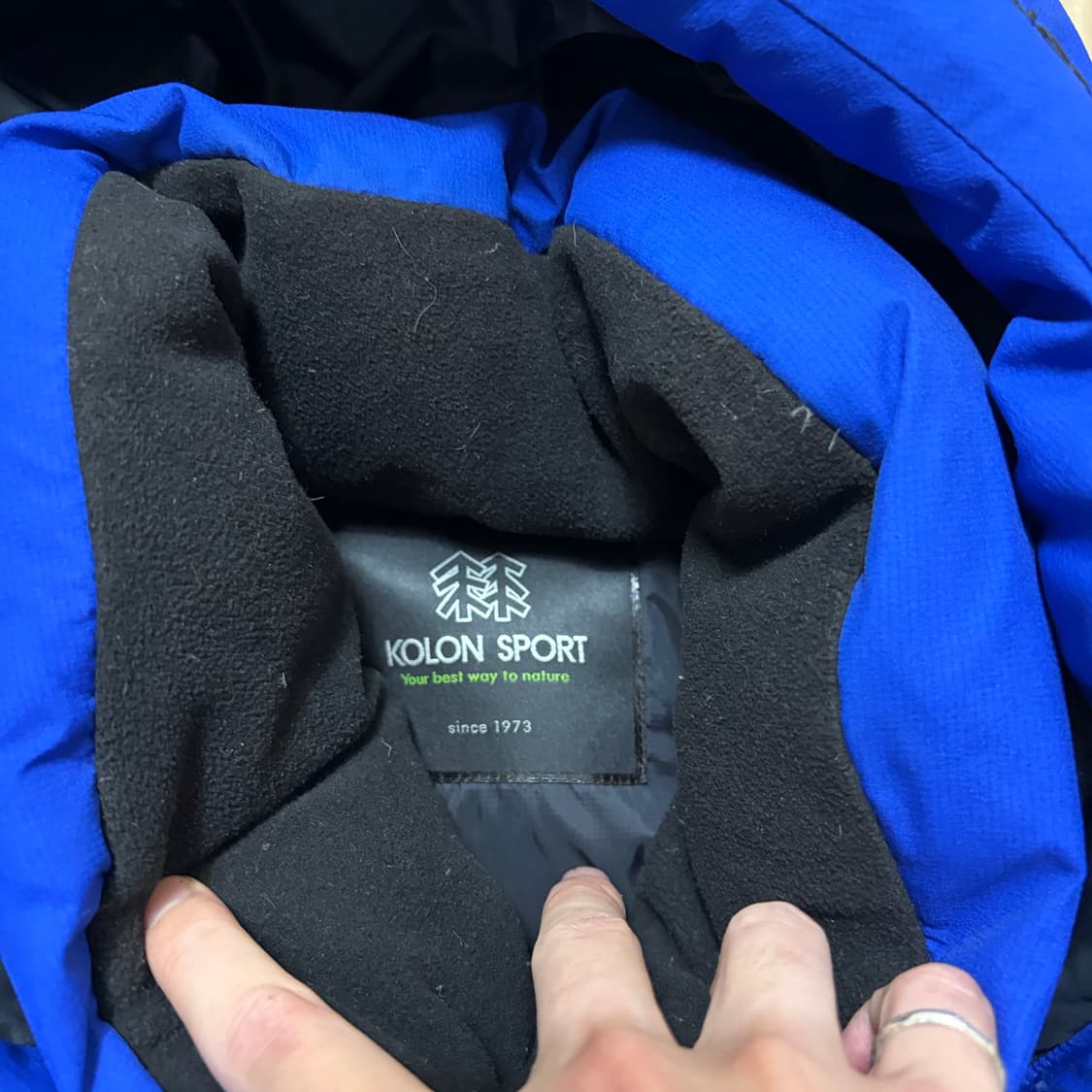 코오롱 스포츠 남성 윈드스토퍼 800 대장급 패딩 XL/105 상품이미지7