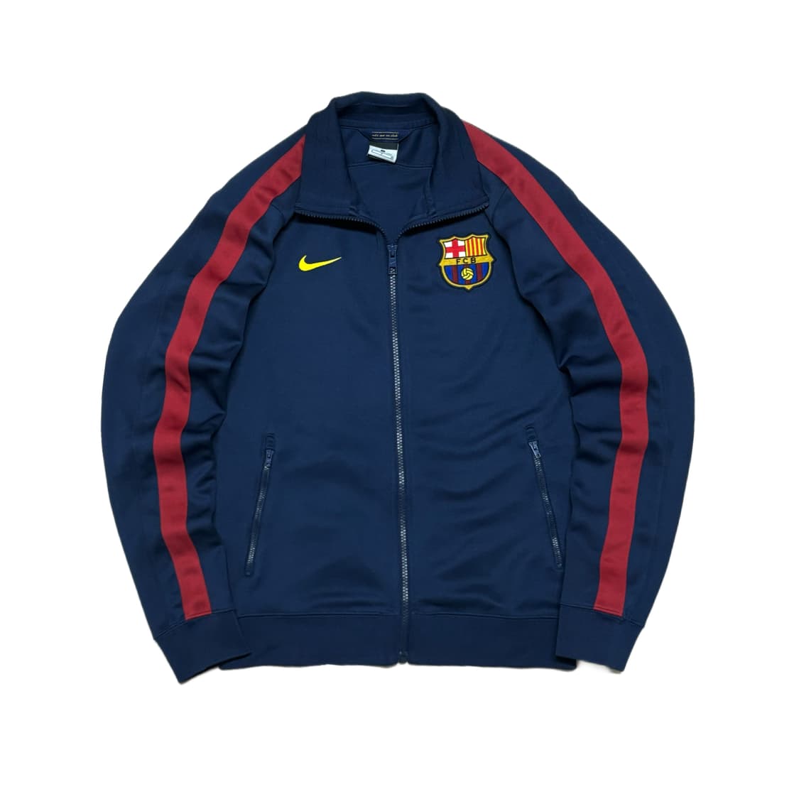 나이키 바르셀로나 져지 스포티 트랙탑 네이비 버건디 상품이미지1