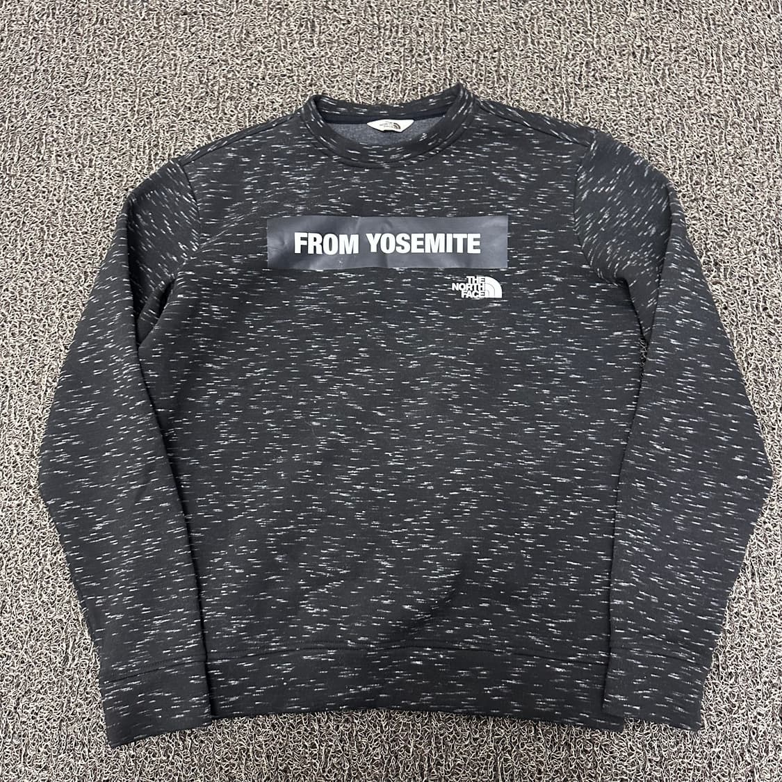 노스페이스 맨투맨 긴팔 블랙 90(S) 상품이미지1