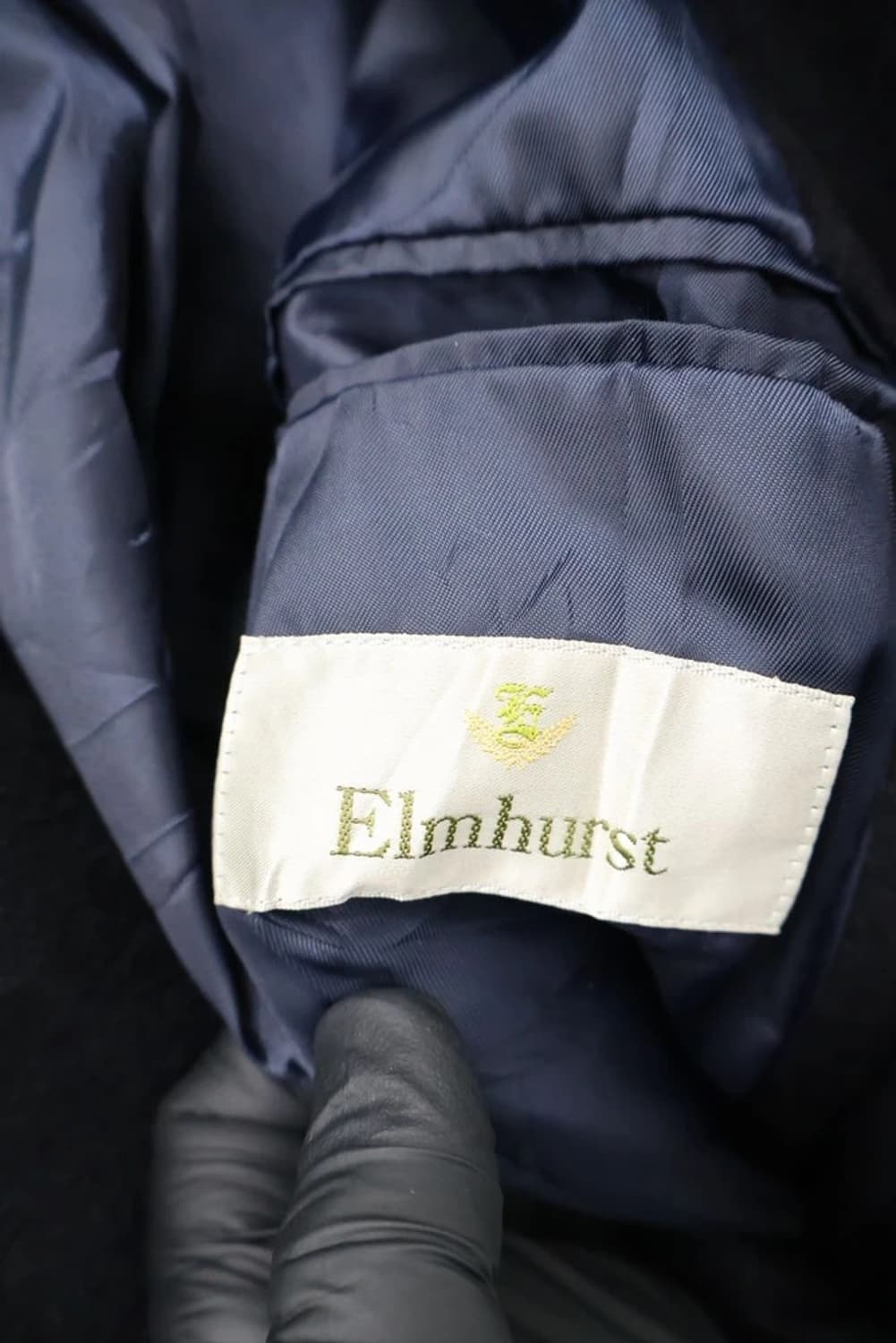 Elmhurst Cashmere Black Coat 상품이미지3