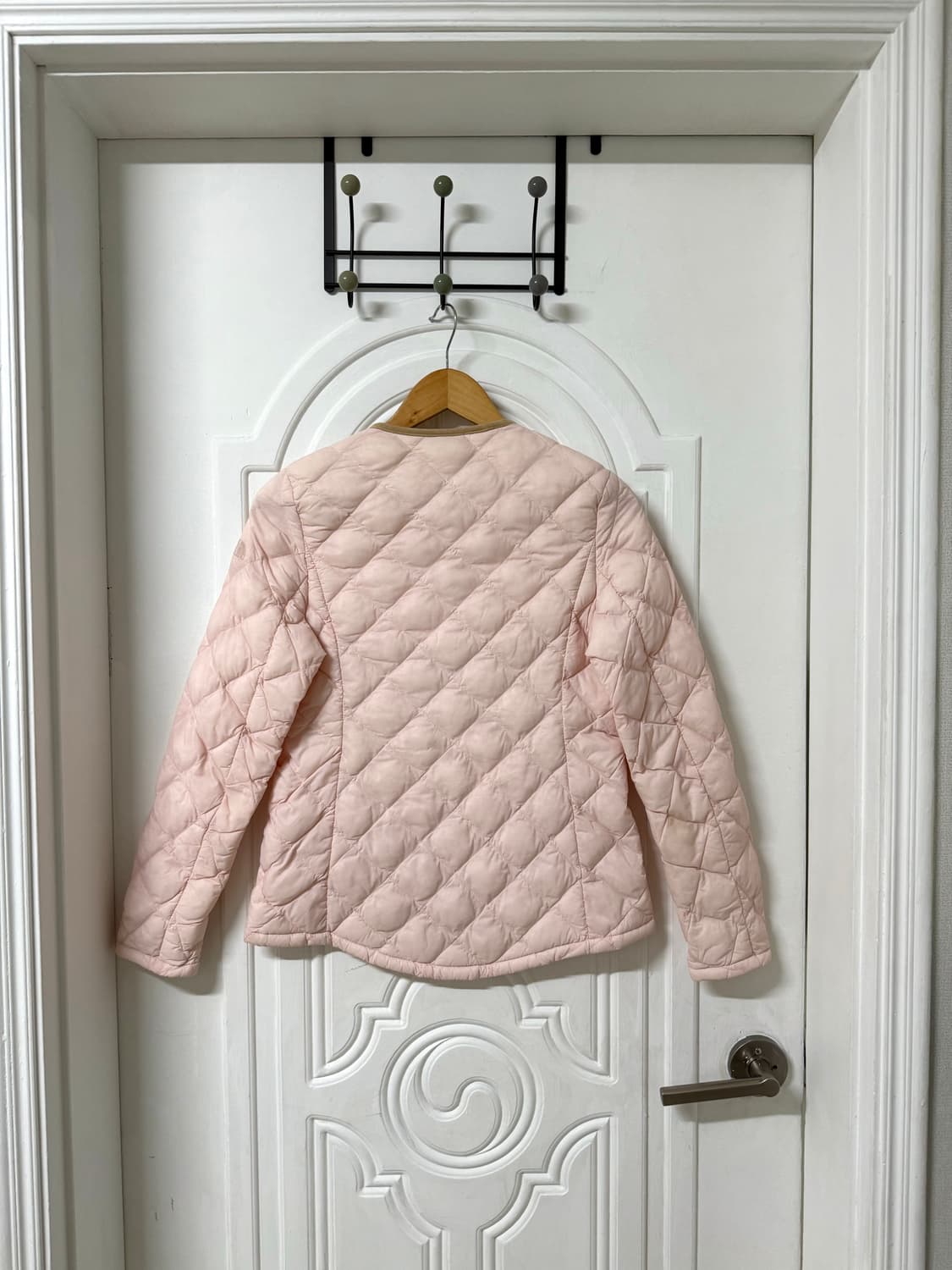 85 S 사이즈 여성 노스페이스 화이트라벨 퀄팅 패딩 상품이미지5