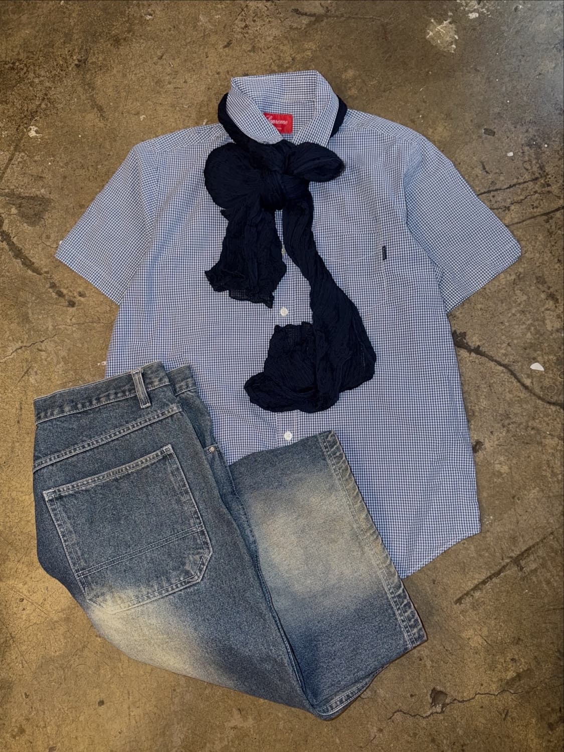 Supreme Check Pattern Shirt 상품이미지7