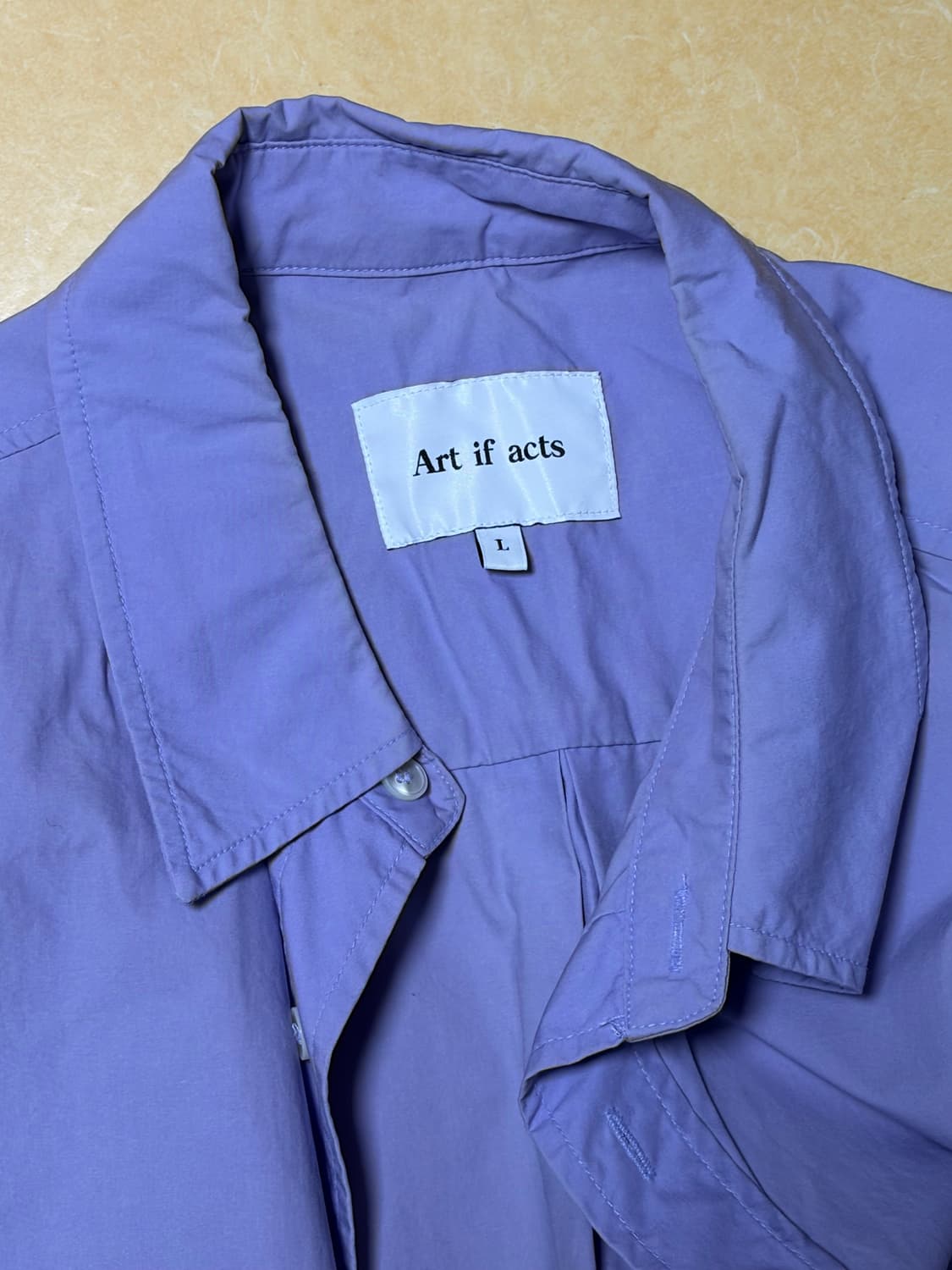 연보라셔츠 라지 상품이미지2