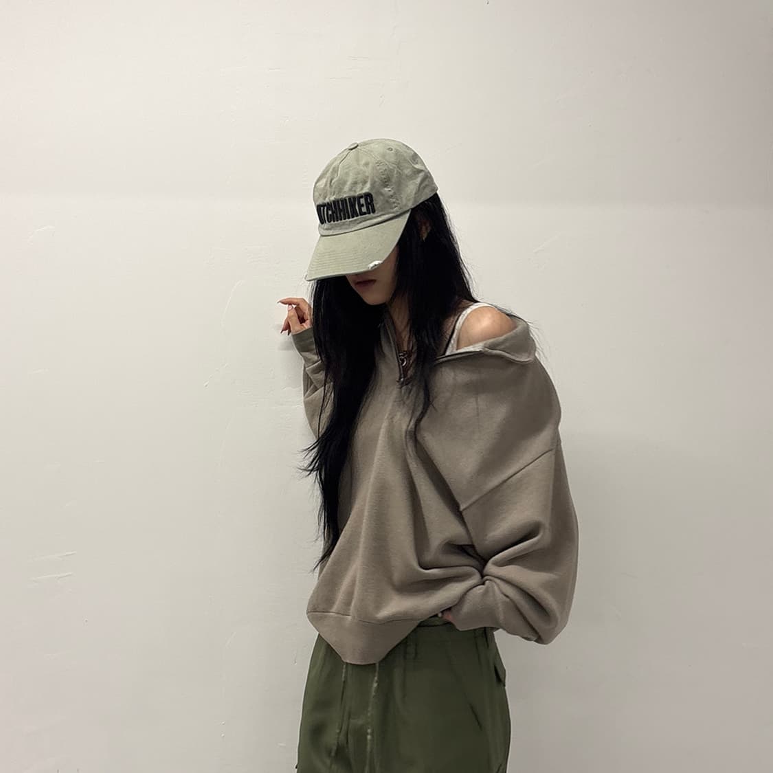 CIOTA Half Zip Sweatshirt 상품이미지1
