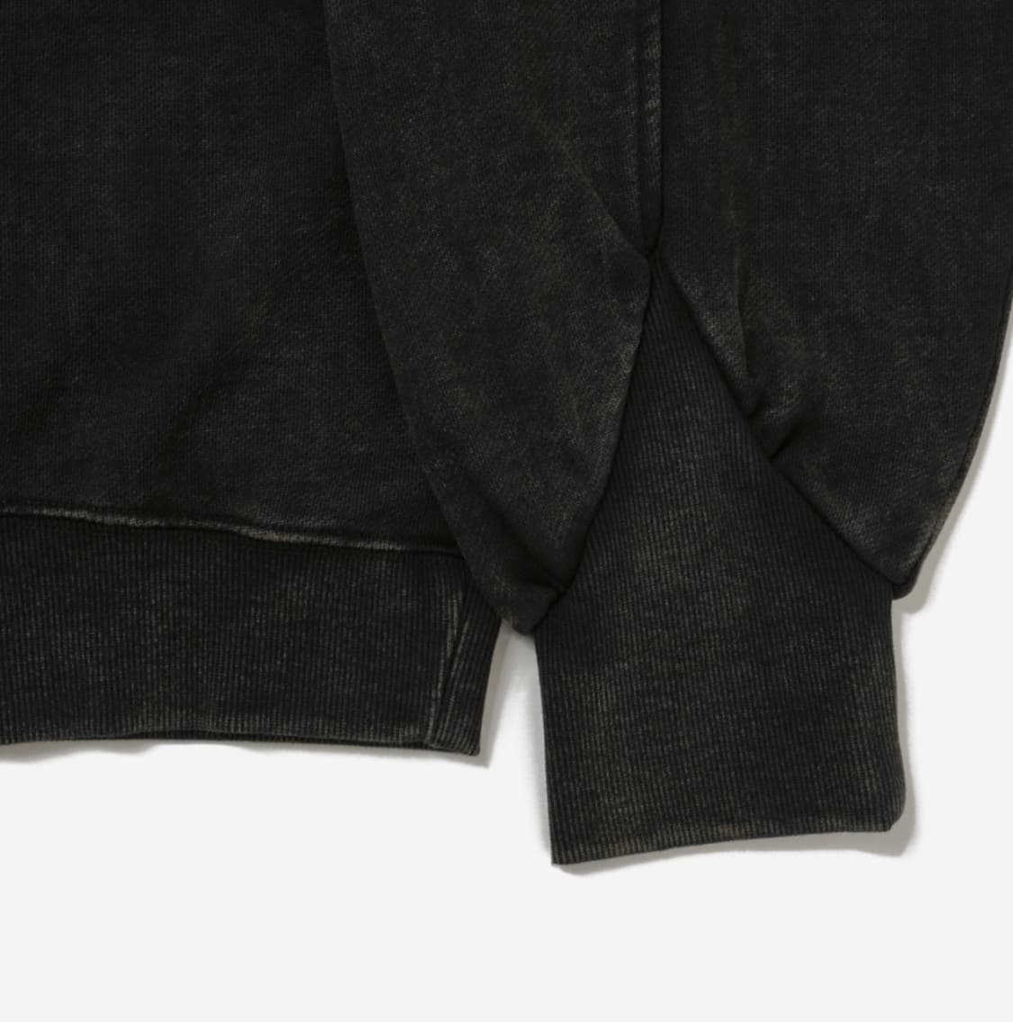 미스치프 블리치드 풀오버 후드 워시드 블랙 M 상품이미지3