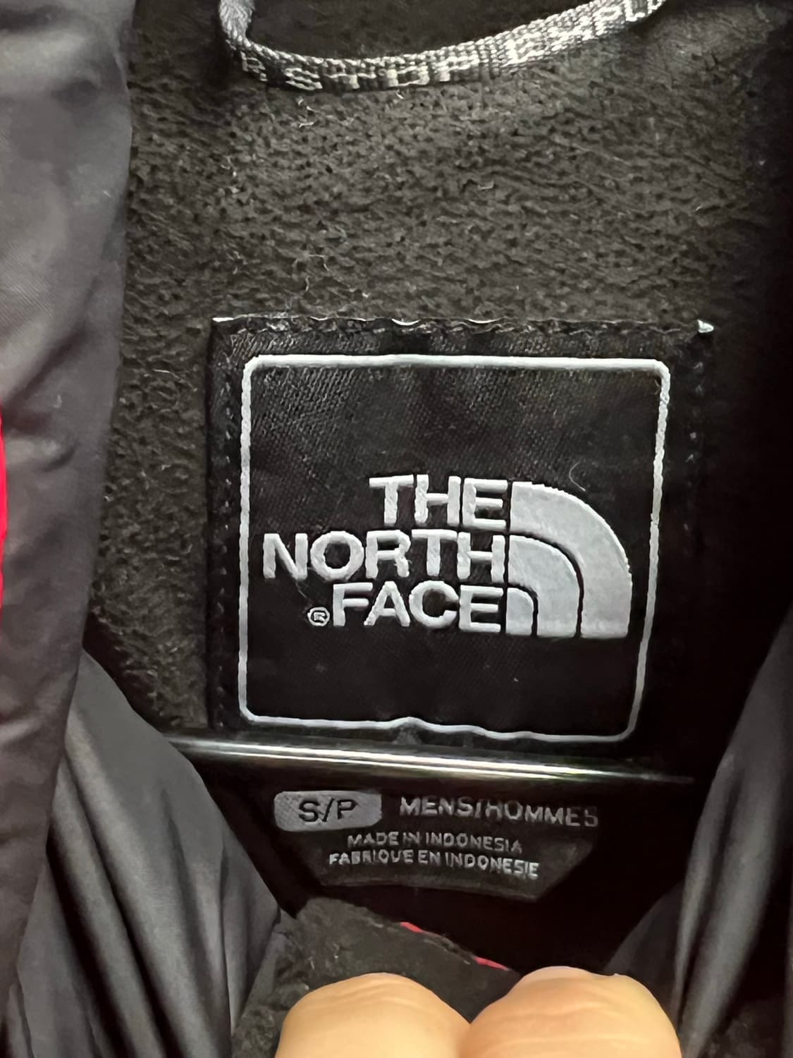 (S) 노스페이스 700필 폴라 구스다운 패딩 자켓 레드 상품이미지5