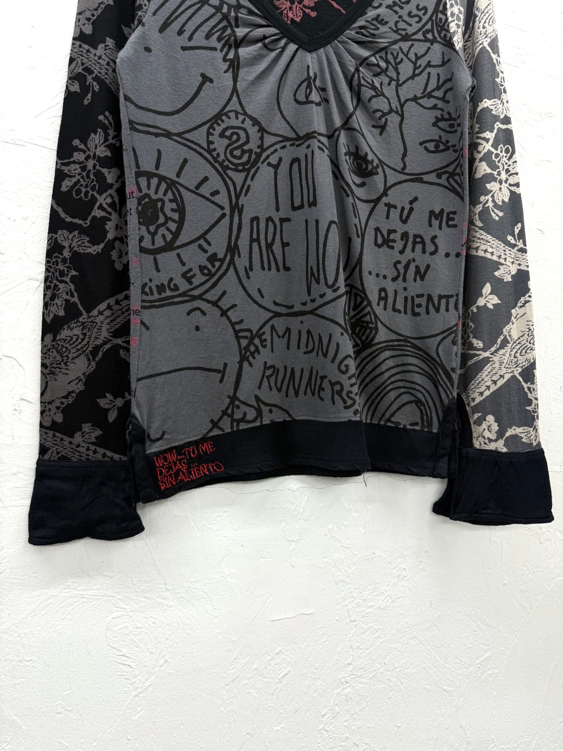desigual 그래픽 롱슬리브 상품이미지3