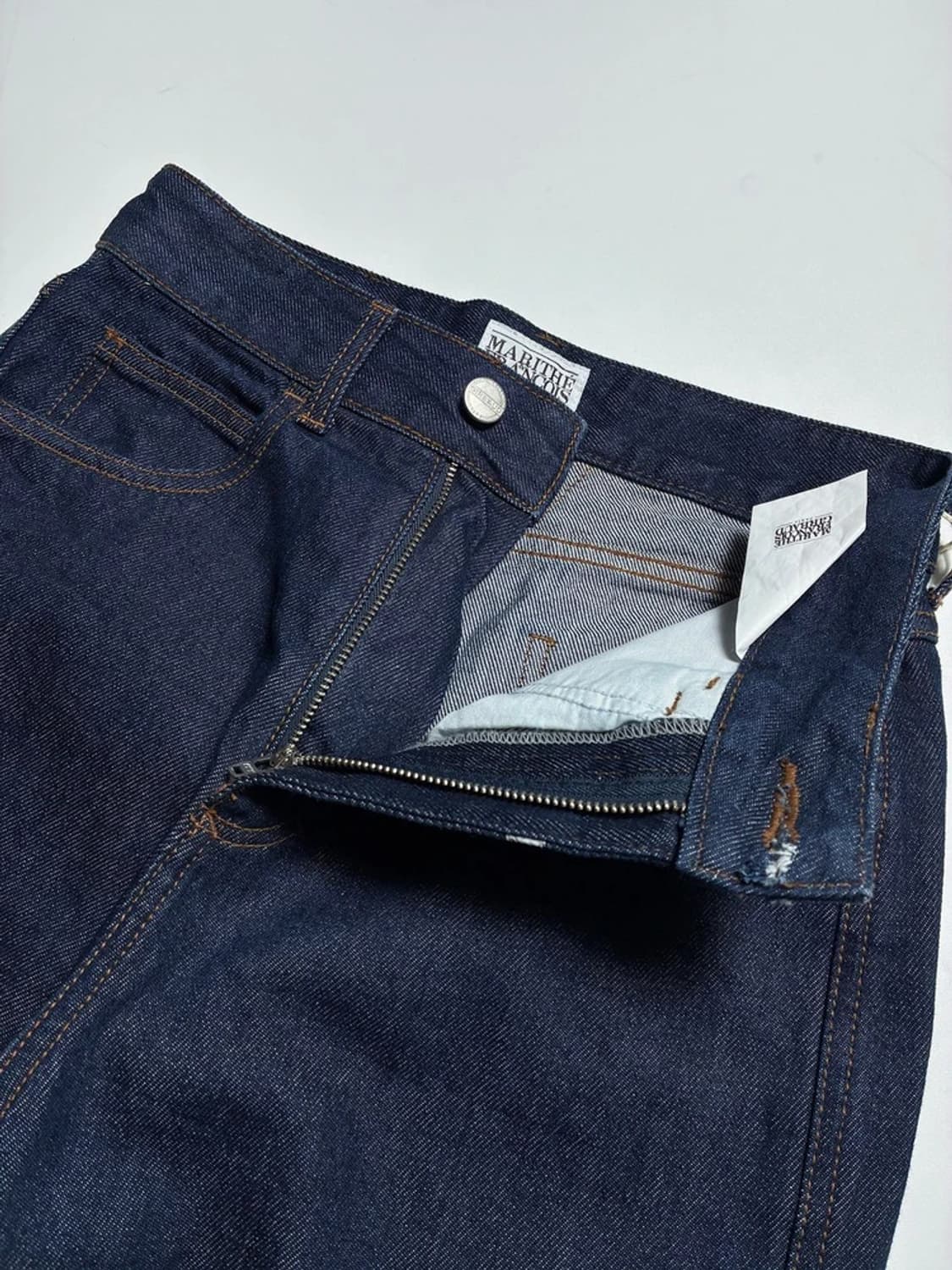마리떼프랑소와저버 다크 블루 스트레이트 데님 팬츠 R1225 상품이미지3