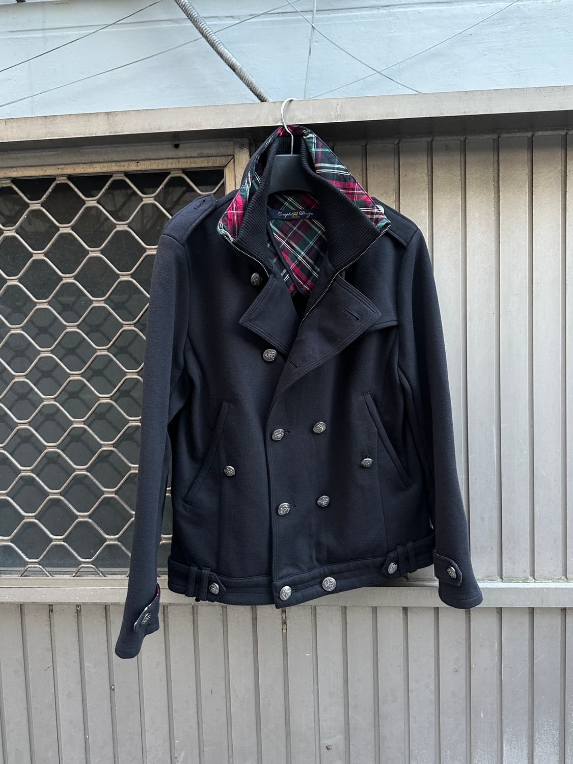 PINCPONC black double breasted buttoned  상품이미지1