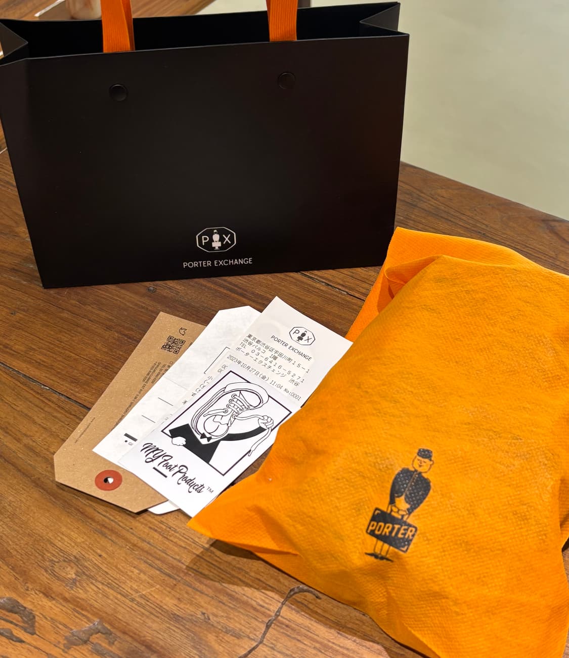 요시다 포터 BONSAC MINI 본삭 미니백 네이비 (풀패키지) 상품이미지7