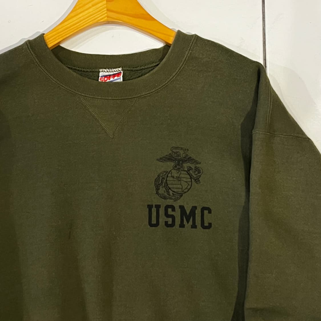 USMC 오리지널 미군해병 빈티지 스웻셔츠 상품이미지3