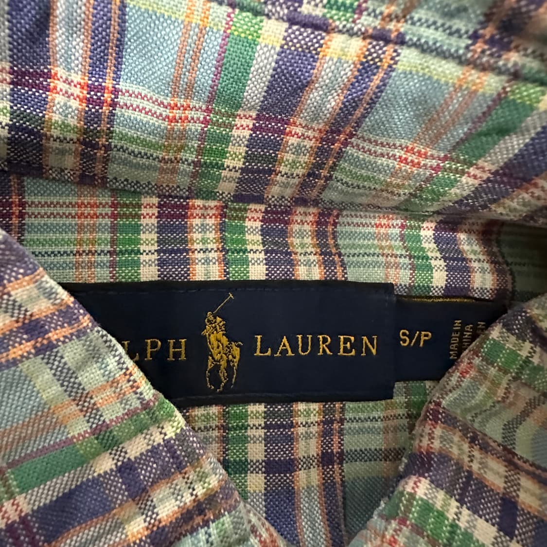 POLO RALPH LAUREN check shirt 상품이미지4