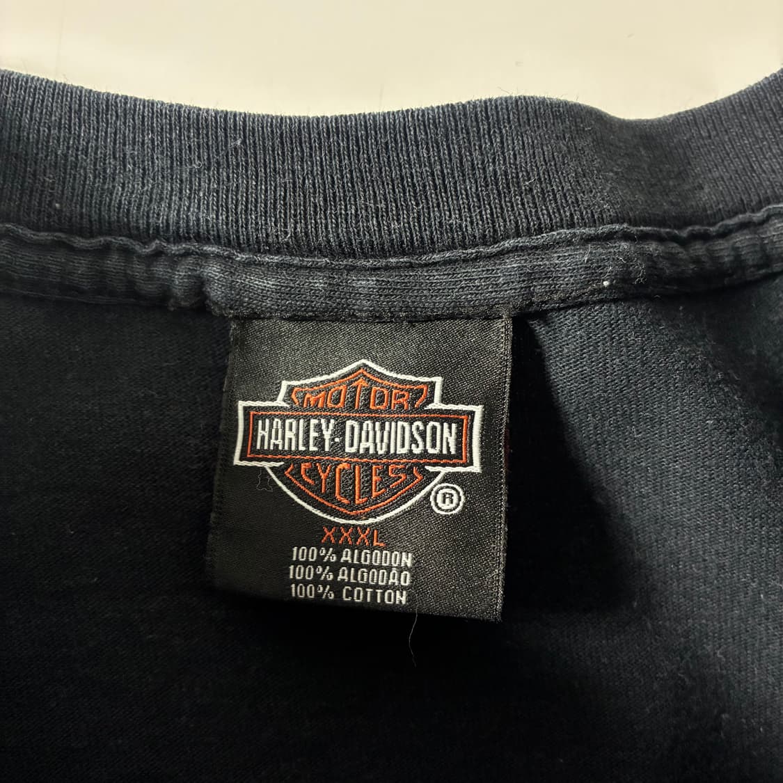 Harley davidson  할리 데이비슨 칸쿤 멕시코 블랙 반팔티셔츠 상품이미지5