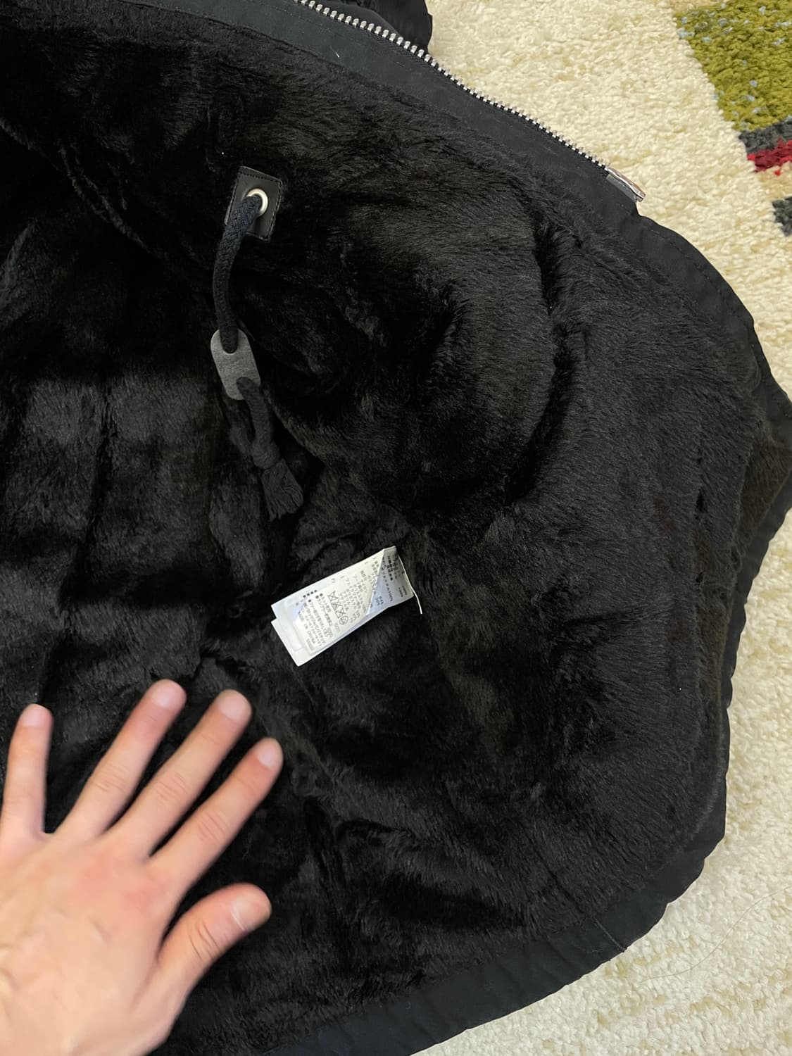 MOUSSY 마우지 모즈 퍼 안감 후드퍼 코트 자켓  상품이미지3