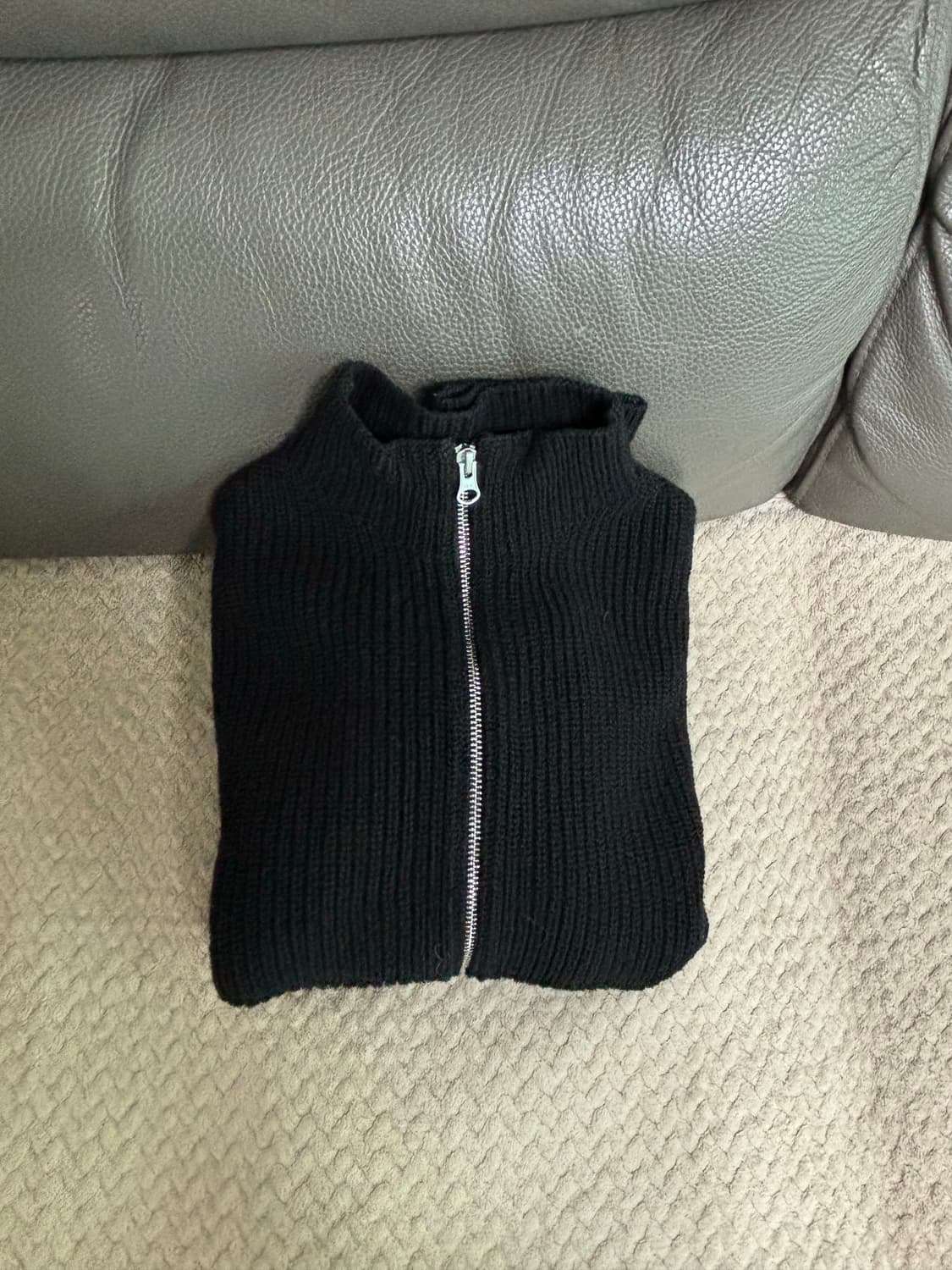 앤아더 니트 집업 상품이미지3