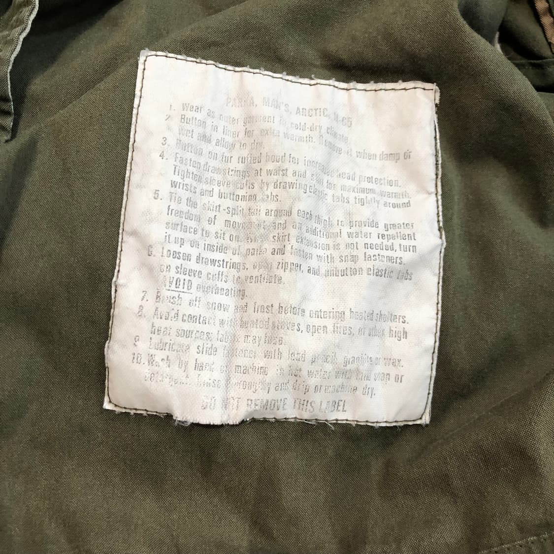 [내피포함] 알파인더스트리 M65 파카  상품이미지9