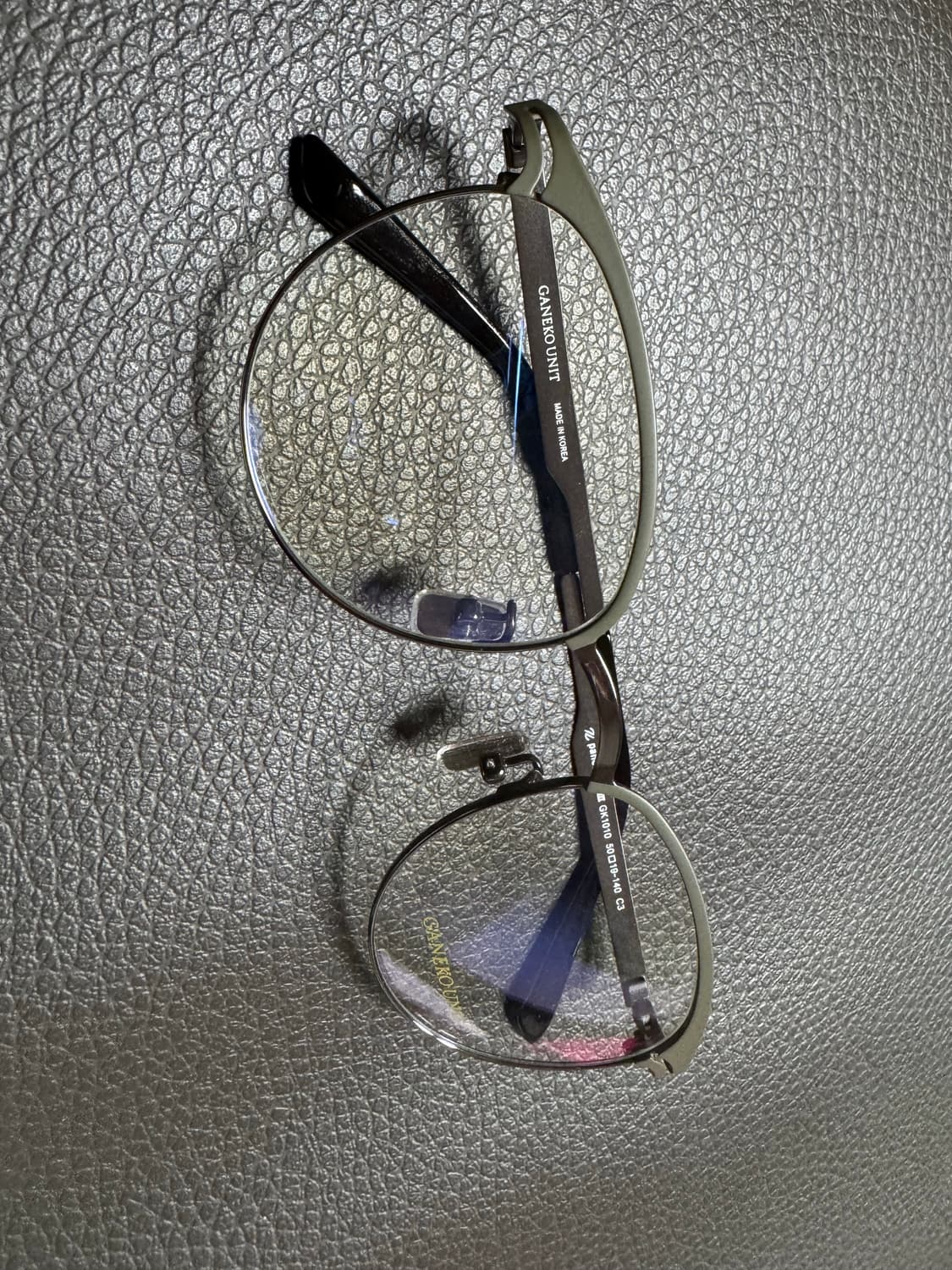 가네코유닛 gk1010 카키색 안경 상품이미지2