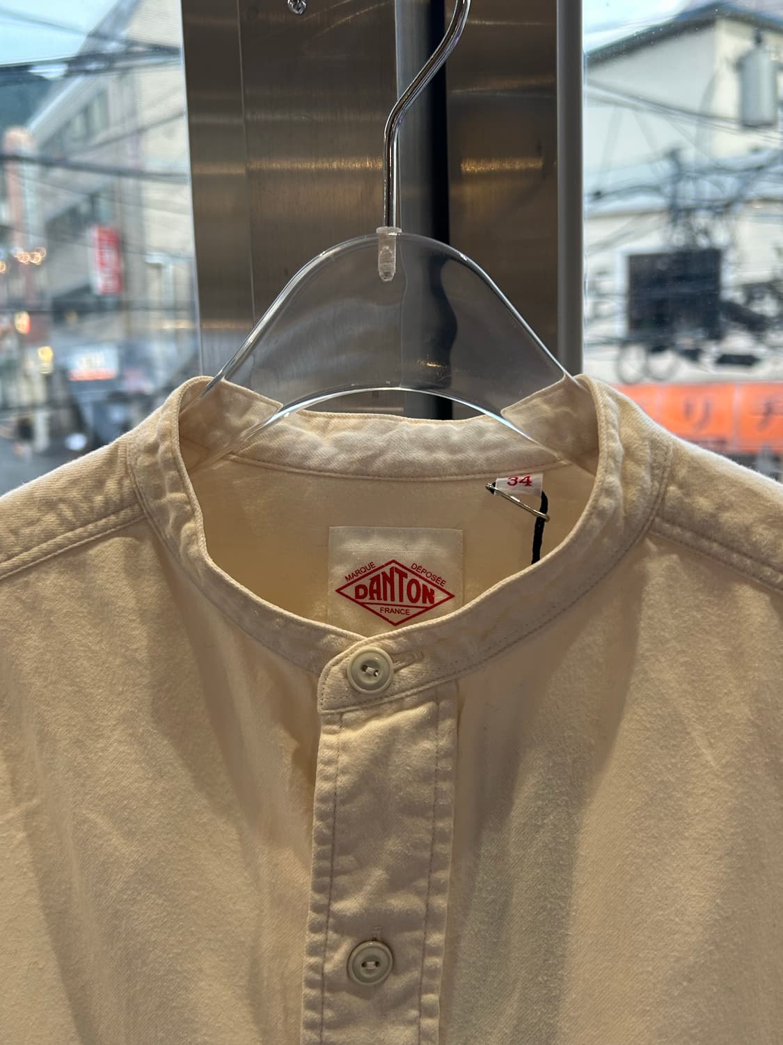 DANTON non-collar shirt 상품이미지2