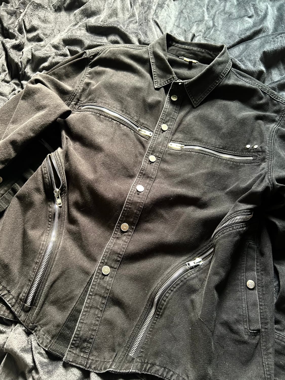 Far Archive Zipper Trucker Jacket 상품이미지2