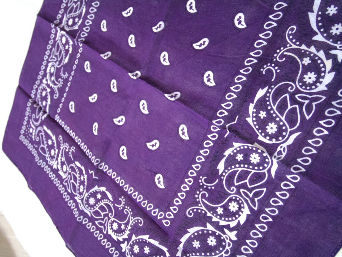 [ purple paisley bandana ] 상품이미지2