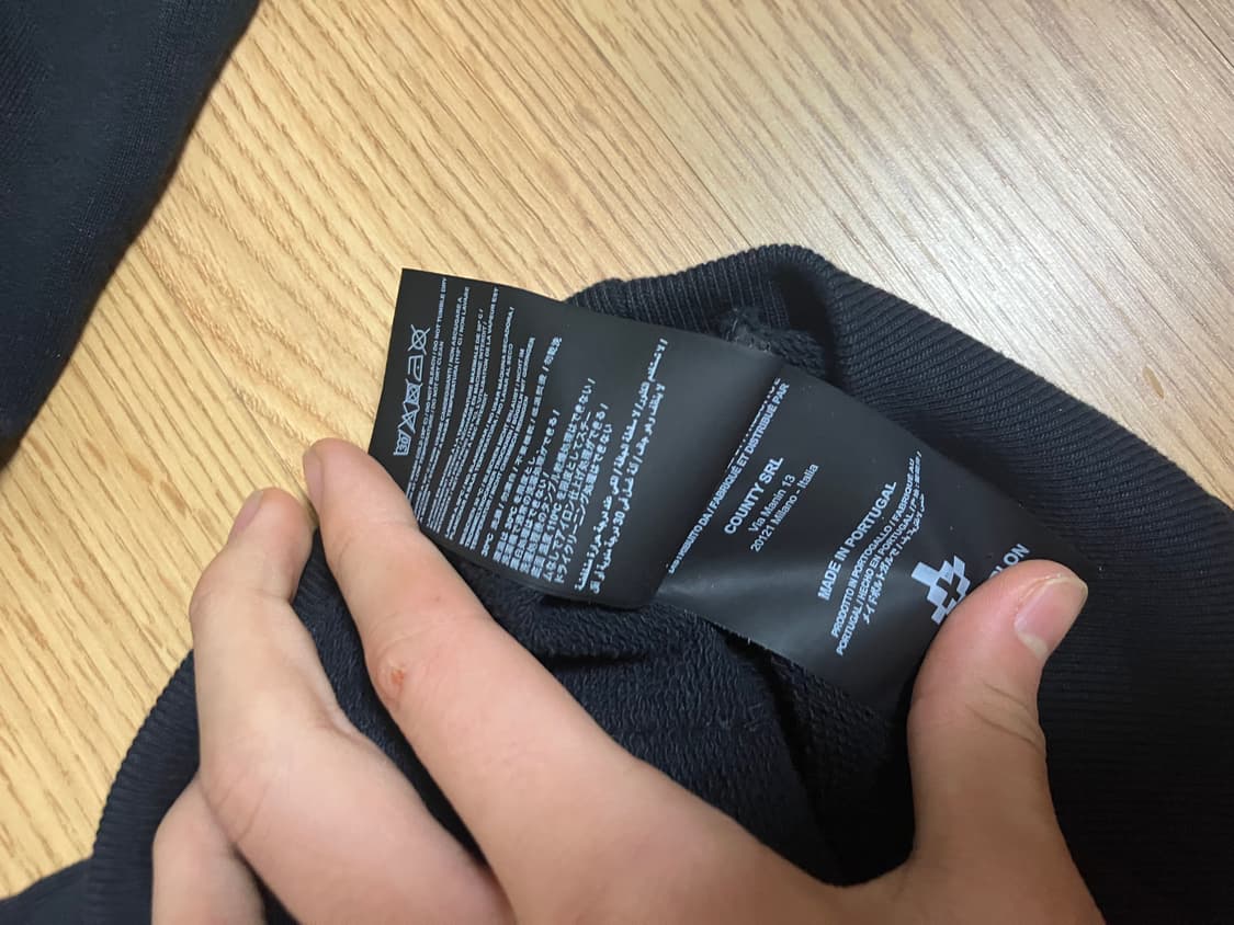 새상품마르셀로불론 후드티 정가 25만원 상품이미지4