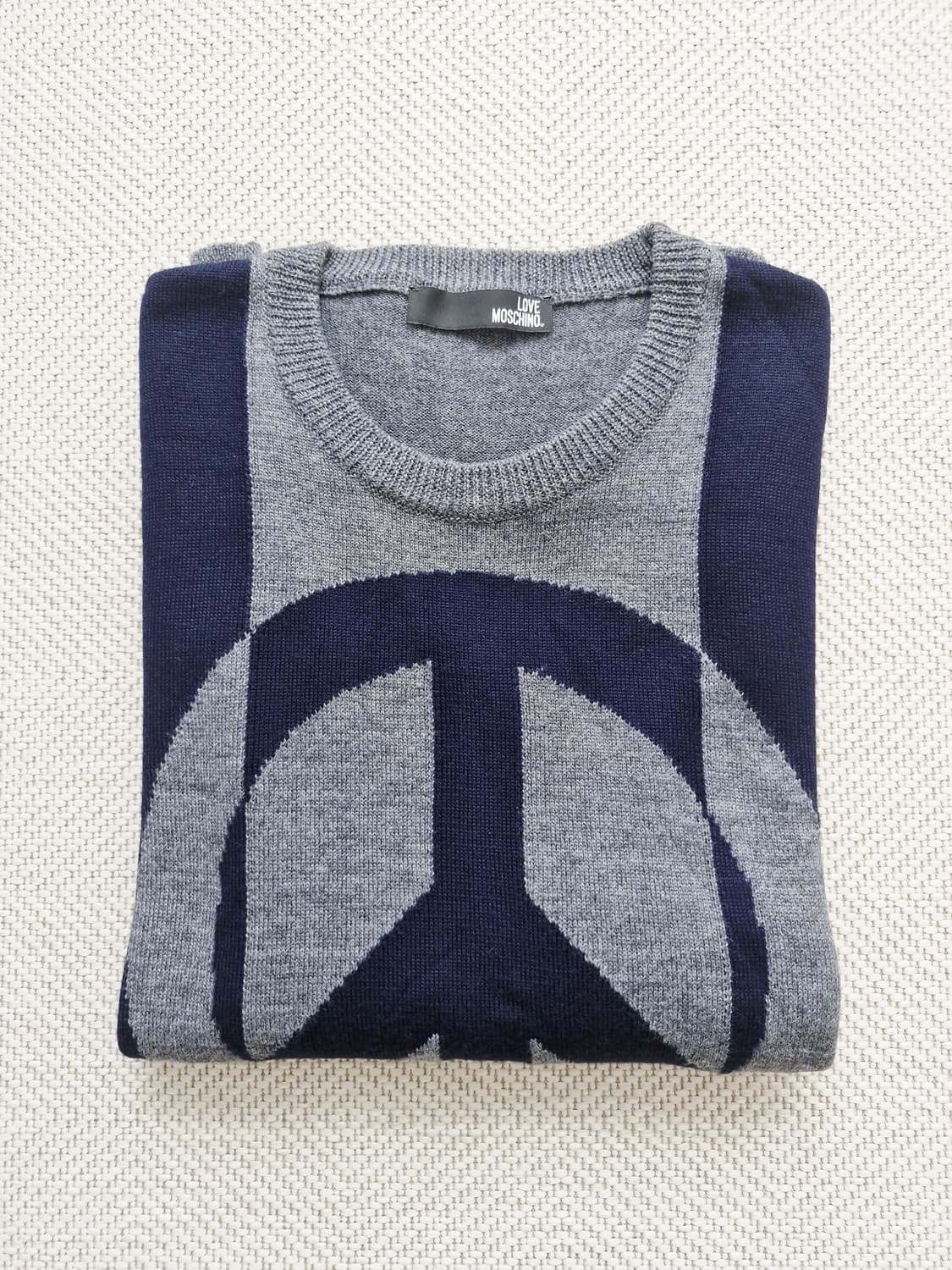 러브 모스키노 PEACE 니트 2XL  상품이미지3