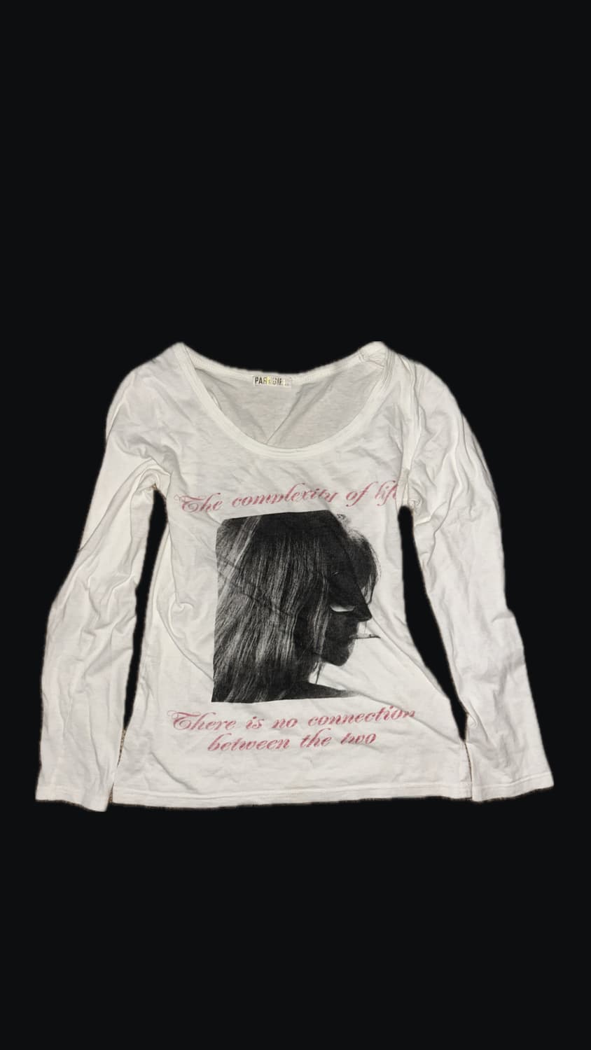 y2k 걸프린팅 빈티지 롱슬리브 상품이미지1