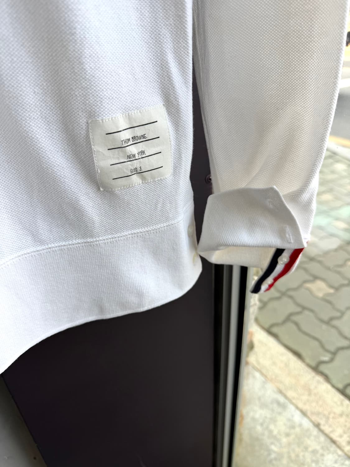 3/ 톰브라운 넥타이클립 이정재 PK긴팔 상품이미지6