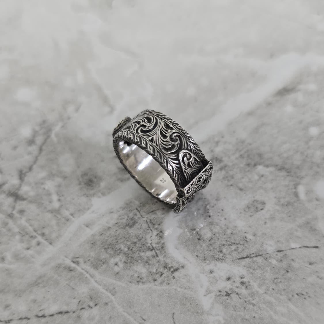 구찌 가든 버클 링 반지 22호 판매 상품이미지3